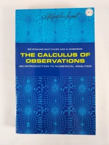 The Calculus of Observations: An Introduction to Numerical Analysis (Dover) - Imagen 1 de 16