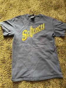 Think Geek “For Science” T-Shirt Tee Shirt Navy Size Small - Picture 1 of 3