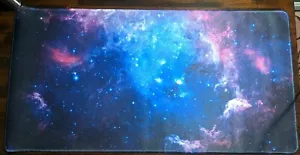 Large Galaxy Mousepad Computer Deskpad Anti Slip 30x15 - Picture 1 of 2