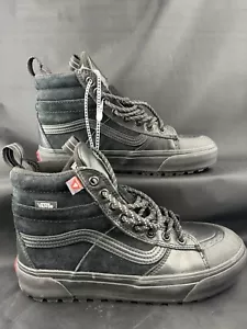 Vans SK8 HI MTE 2 Men's Size 6 / W 7.5 Utility Pop Triple Black Shoes Boots NWOT - Picture 1 of 8