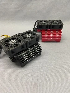 Surpass Hobby Rocket-RC dissipatore di calore con doppia ventola ad alta velocità 36 mm 40 mm 42 mm - Foto 1 di 6
