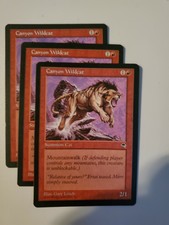 1997 Magic: The Gathering - Tempest Canyon Wildcat Single Card