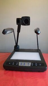 Elmo Visual Presenter HV-5100XG Document Camera Projector, remote and power cord