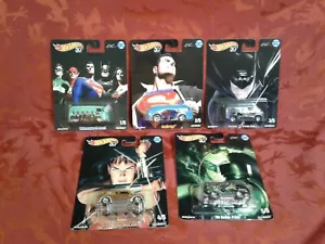 Complete rare 2017 Hot Wheels DC Comics Real Riders Set 67 Austin Mini Van gift - Picture 1 of 7