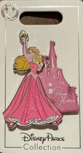 2020 Disney Princess Aurora with Castle Pin - Bild 1 von 1