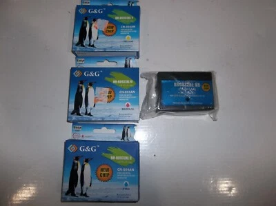 Paquete de 4 cartuchos de tinta 932 933 XL para HP Officejet 6100 6700 6600 7610 7100 7110 Foto 1 de 2