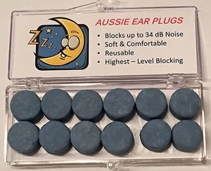 Total Noise Blocking Waterproof Ear Plugs Snoring Sleep Swim CPAP FREE TRACKING - Picture 1 of 1