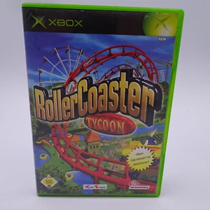 Rollercoaster Tycoon Microsoft Xbox 2003 PAL Spiel Game  - Bild 1 von 3