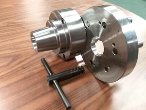 5C Collet Chuck with D1-5, D5 semi-finished adapter, Chuck Dia. 5" #5C-05F0 - Picture 1 of 4