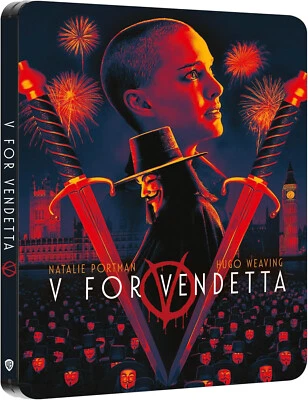 V for Vendetta (4K UHD + Blu-ray Steelbook) BRAND NEW & SEALED - Image 1 of 2