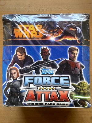 Star Wars Force Attax TCG, Series 4 Booster Box, Sealed, New, 24 Packets, Topps - Image 1 of 4