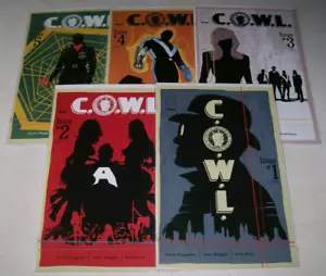 C.O.W.L. #1-5 1° set stampa Immagine 2014 COWL Chicago Organized Workers League - Foto 1 di 4