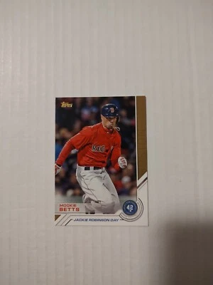 2017 Topps - Jackie Robinson Day #JRD-3 Mookie Betts (PWE)(02) - Image 1 of 2