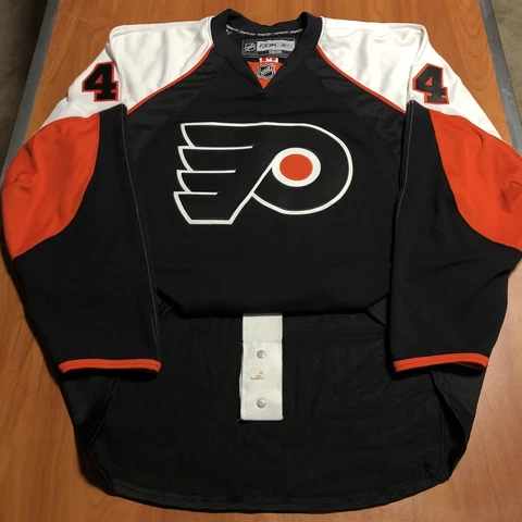 Reebok Edge 1.0 Authentic Kimmo Timonen Philadelphia Flyers NHL Jersey Black 56 Cover