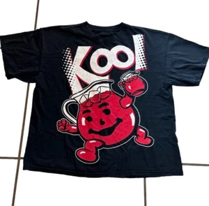Camiseta Vintage Kool Aid Gráfica Negra Talla XL Sin Etiqueta - Imagen 1 de 13