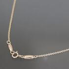 Tiffany & Co. Chain Necklace Rose Gold 750 K18PG Pink Gold Authentic