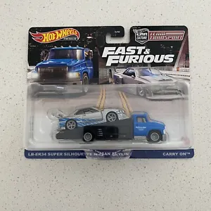 Hot Wheels Team Transport 2023 Fast And Furious Nissan Skyline - Carry On FLF56 - Picture 1 of 3
