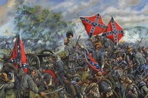 US-BÜRGERKRIEG General Lewis A. Armstead - Streikposten - Schlacht von Gettysburg - Bild 1 von 1