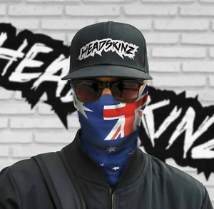 FACE MASK / HEADSKINZ - AUSSIE FLAG - (Motorbike, Fishing, Football) - Bild 1 von 4