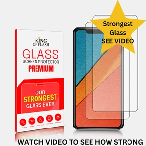 For Samsung Galaxy S21 FE Tempered Glass Screen Protector - Super Strong - Picture 1 of 8