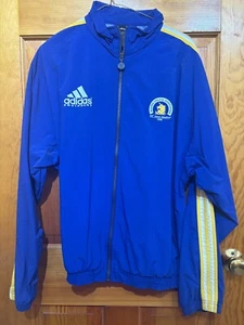 1996 100th Authentic Adidas Boston Marathon Jacket Medium FREE SH - Picture 1 of 4