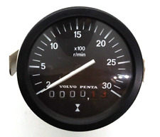 NOS OEM Volvo Penta Tachometer 864020-3 3000 RPM Tachometer