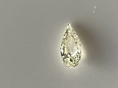 Pear Cut Shape Loose Diamond 0.48 Carat teardrop shape longish, unique shape - Image 1 of 4