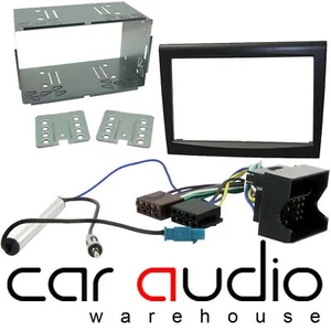 Porsche Boxster 987 Gen2 09 On Car Stereo D/ Din Fascia Panel Wiring Kit Black - Picture 1 of 1