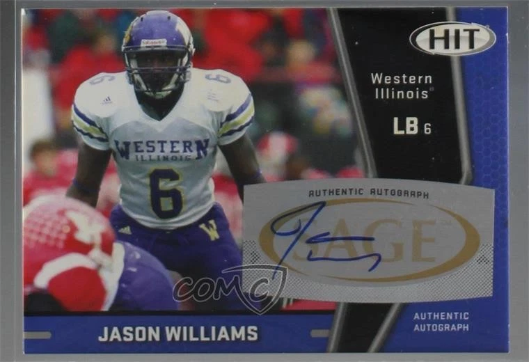 2009 SAGE Hit Auto Jason Williams #A101 Rookie Auto RC - Image 1 of 2