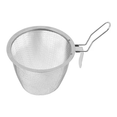  Scolapasta Cestello Colino Acciaio Inox Cestino Del Filtro Inossidabile - Immagine 1 di 4