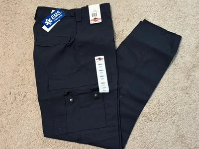 Pantalones Tru-Spec AZUL MARINO EMS Hombres Poliéster/Algodón Antigarros Teflón TALLA PEQUEÑA Foto 1 de 4