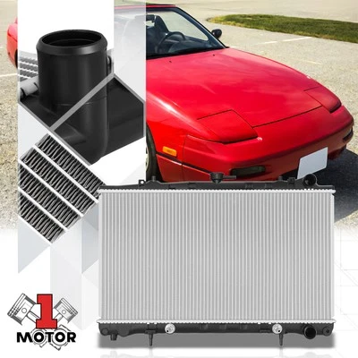 Radiador de refrigeração de motor de núcleo de alumínio estilo original para 91-94 Nissan 240SX dpi-1276 - Imagem 1 de 4