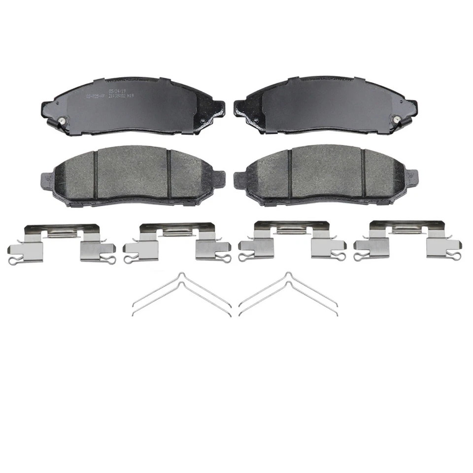 Комплект передних дисковых тормозных колодок Mechanics Choice для Nissan Frontier 2016-2020 годов выпуска - Изображение 1 из 1