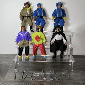 Mego Zorro KO Knockoff Euro Play El Corros Action Figures Weapons Outfits Lot - Picture 1 of 18