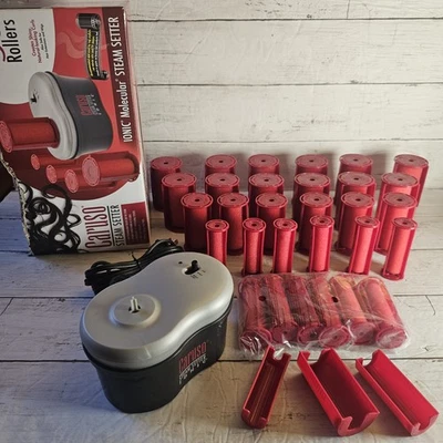 Caruso Ionic Molecular Steam Hair Setter C97958 Unit and Rollers TESTED WORKS - Image 1 of 4