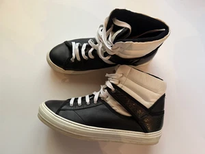 Salvatore Ferragamo hohe Leder-Sneaker Größe 10M - Bild 1 von 23