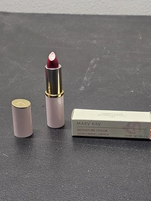 Mary Kay Signature Color Moisturizing Lipstick Cherries Jubilee 1703 NIB VINTAGE - Image 1 of 3