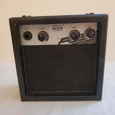 First Act - MA2039 Practice Amplifier Portable Battery Powered Sounds Great 10w - Image 1 of 4