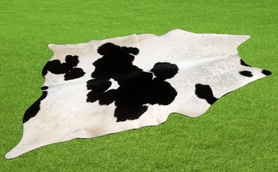 100 % nuevas alfombras de cuero de vaca área piel de vaca (54" x 47") piel de vaca SA-5830 Foto 1 de 3