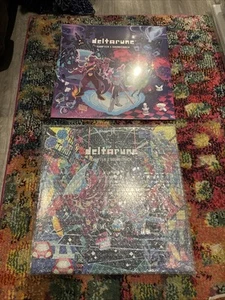 Deltarune Chapter 1&2 Vinyl Soundtrack Colored Record 2LP Undertale New Sealed - Picture 1 of 2