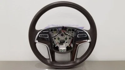 17 CADILLAC ESCALADE VOLANTE DE LUJO CUERO MARRÓN TÉRMICO Foto 1 de 4