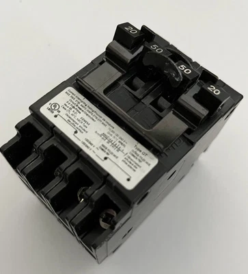 Siemens Q22050CT2 Circuit Breaker  20/50 Amp / 2+2  = 4 Pole / 120/240V ⭐NEW⭐ - Image 1 of 3