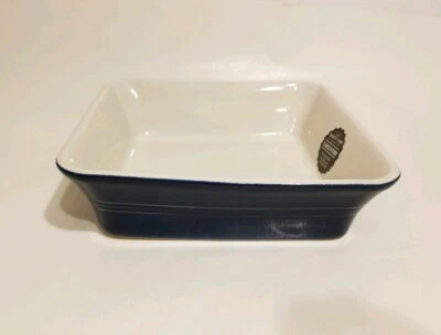 Gres cuadrado para panadero Mason Cash Kitchen, 10-1/2" cuadrado azul marino-#234889 Foto 1 de 4