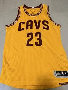 Authentic Adidas REV30 Lebron James Cavaliers Jersey Size Mesh Tailored To L - Picture 1 of 7