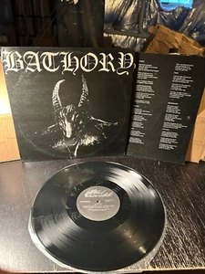 Bathory 1994 Brazil LP Hellion Records Black Metal Venom Blasphemy War Metal - Picture 1 of 10