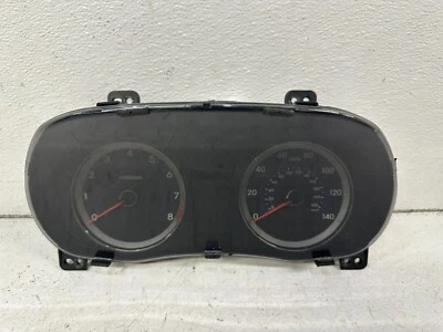 Hyundai Accent 2015-2017 A/T clúster velocímetro tacómetro tacómetro panel de instrumentos oe Foto 1 de 4