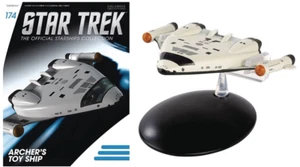 STAR TREK Offizielles Raumschiffmagazin #174 Bogenschützenspielzeugschiff + Mag Adlermoss - Bild 1 von 8