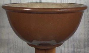 A LARGE 11" REDWARE MIXING BOWL Resembles Weller - Picture 1 of 12