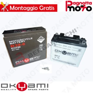 BATTERIA OKYAMI B39-6 PIAGGIO VESPA GL 150 Precaricata - Foto 1 di 1
