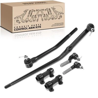 6x Left & Right Drag Link Tie Rod End for Ford E-250 E-350 Econoline Club Wagon - Image 1 of 4